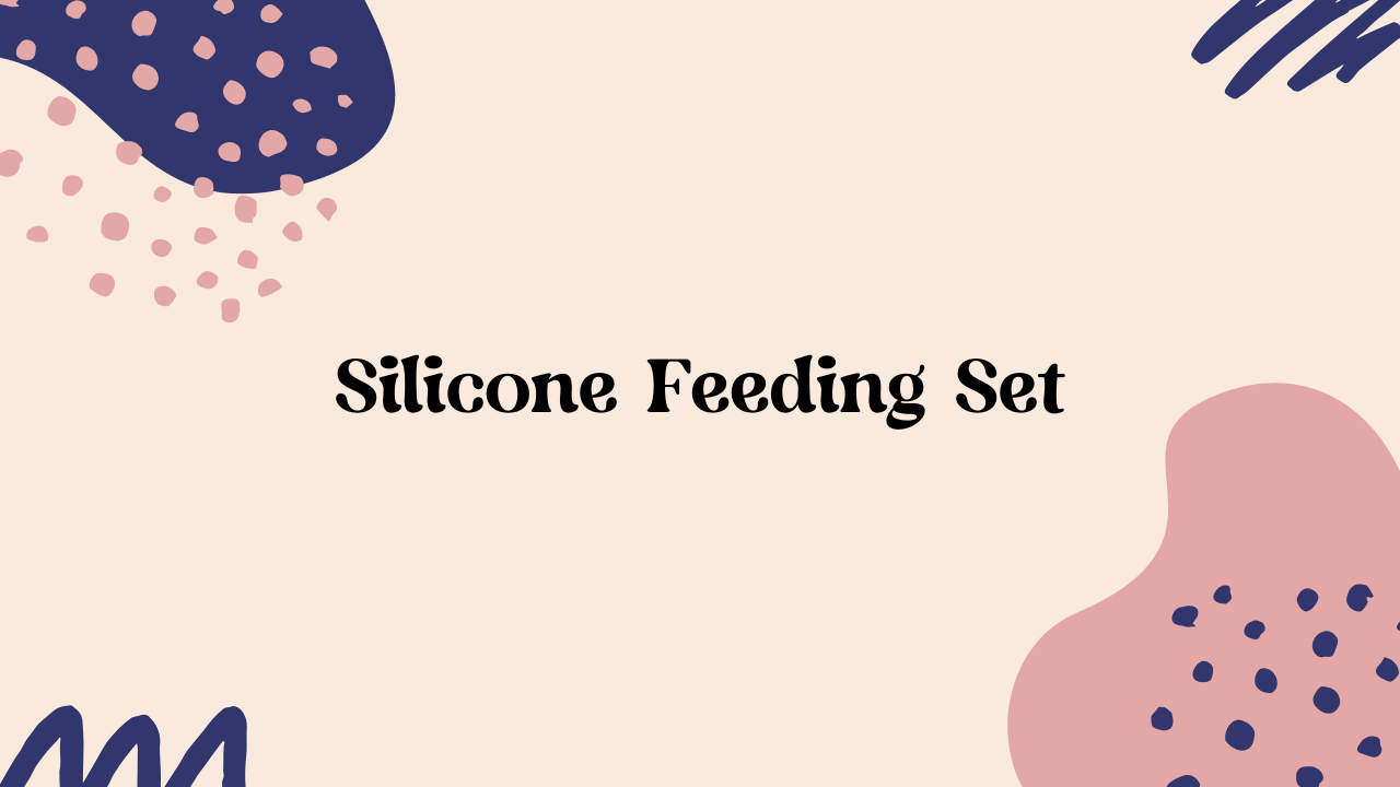 silicone baby feeding set